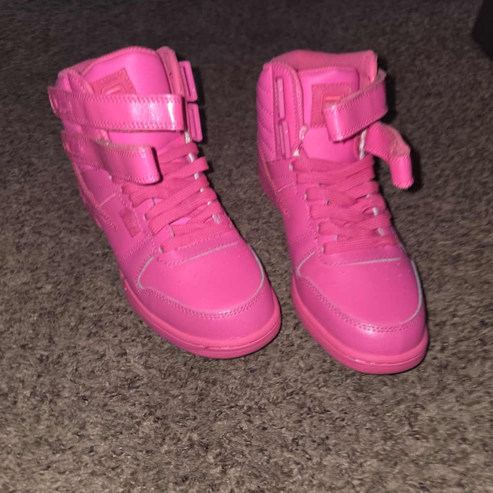 Fila Neon Pink Sneakers